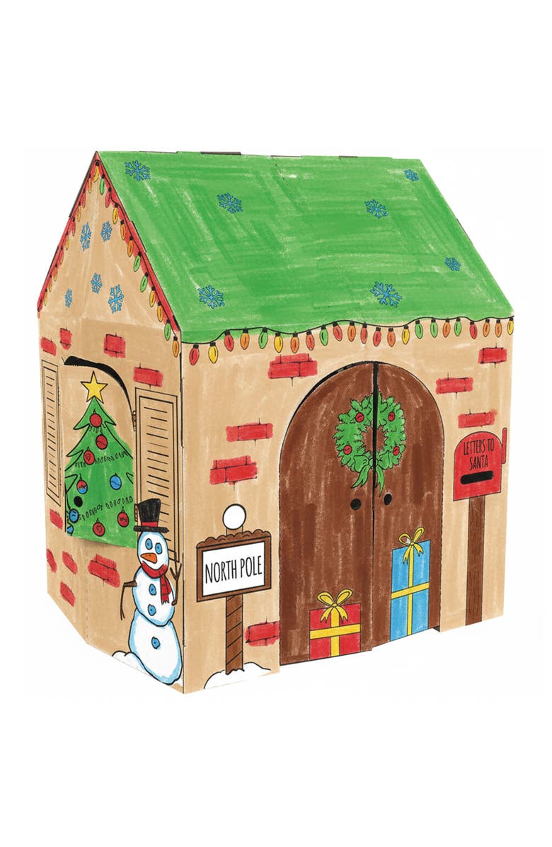 Easy Playhouse Holiday Cottage Kids Art, Alternate, color, Multicolored
