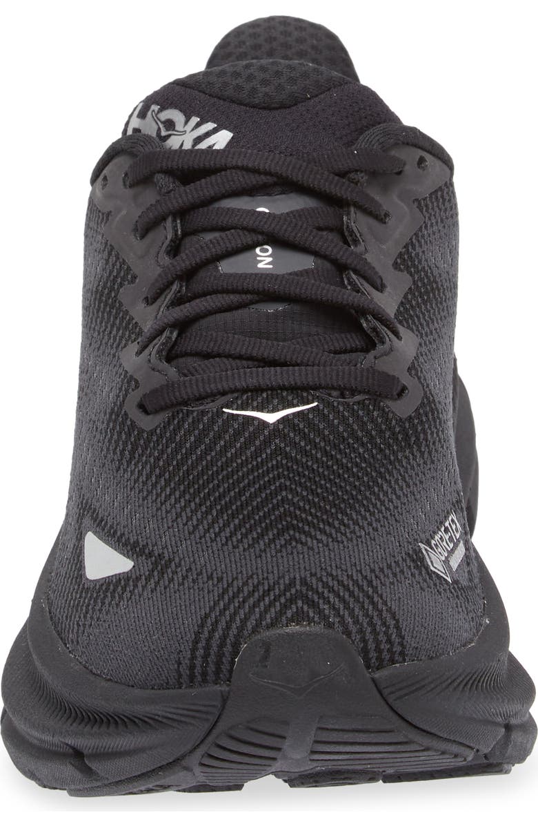HOKA Clifton 9 GTX Shoe, Alternate, color, Black / Black