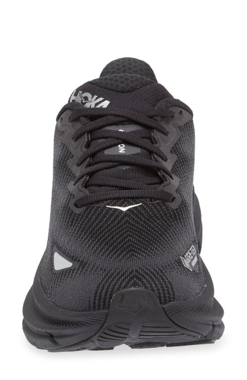 Hoka Clifton 9 Gtx Sneaker In Black