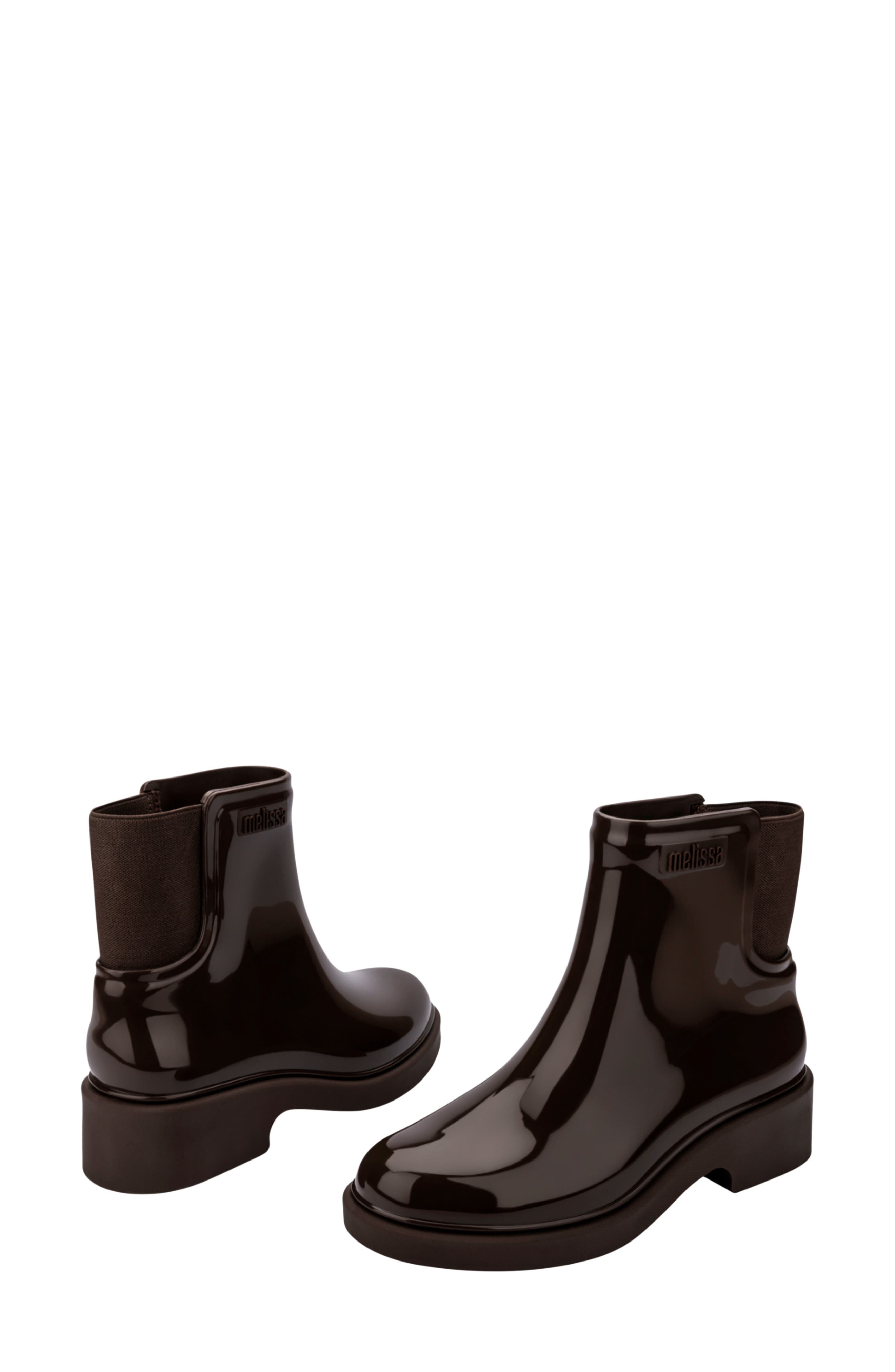 Water Resistant Chelsea Boot, Alternate, color, DARK BROWN