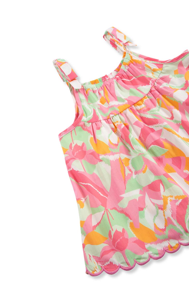 Habitual Kids Kids' Floral Scalloped Tank & Shorts Set, Alternate, color, 