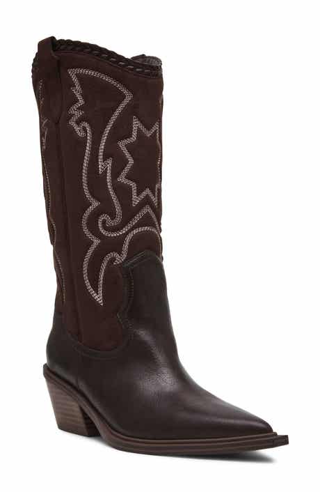Gibbay Faux Leather Western Boot