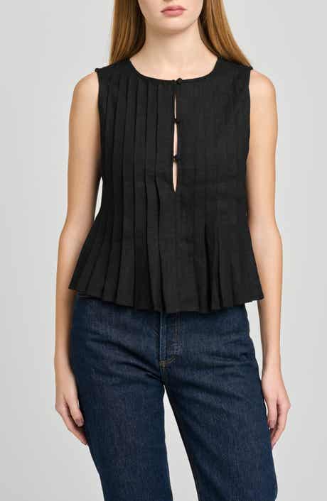 Romy Pleated Top