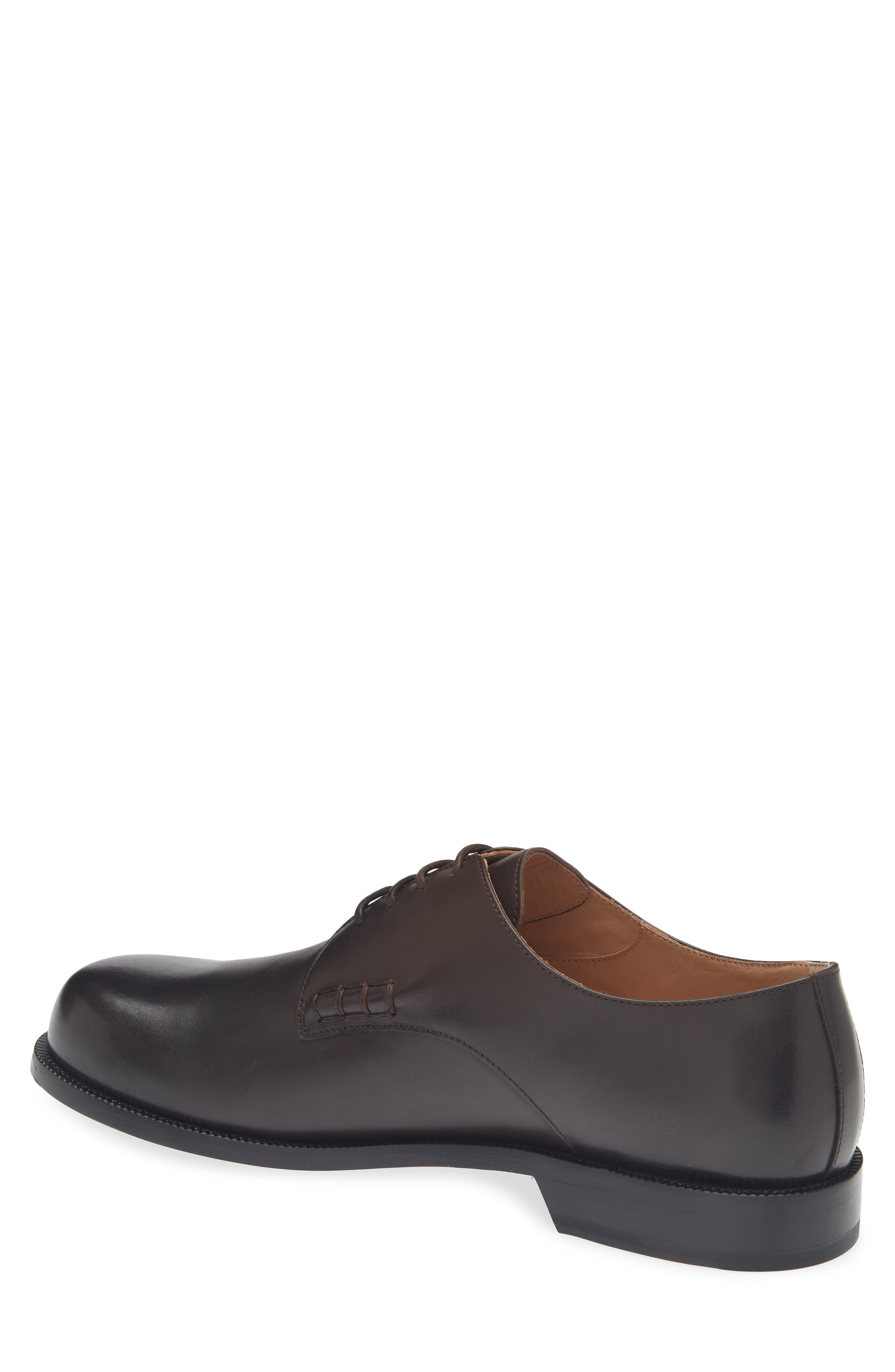 Round Toe Derby, Alternate, color, CHOCOLATE BROWN
