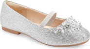 DREAM PAIRS Kids' Glitter Mary Jane