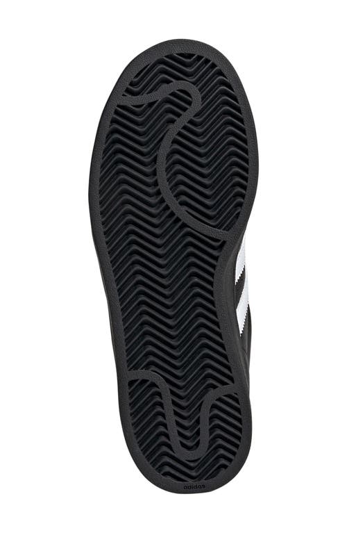 Adidas Originals Adidas Superstar Sneaker In Black/white Superstar Logo