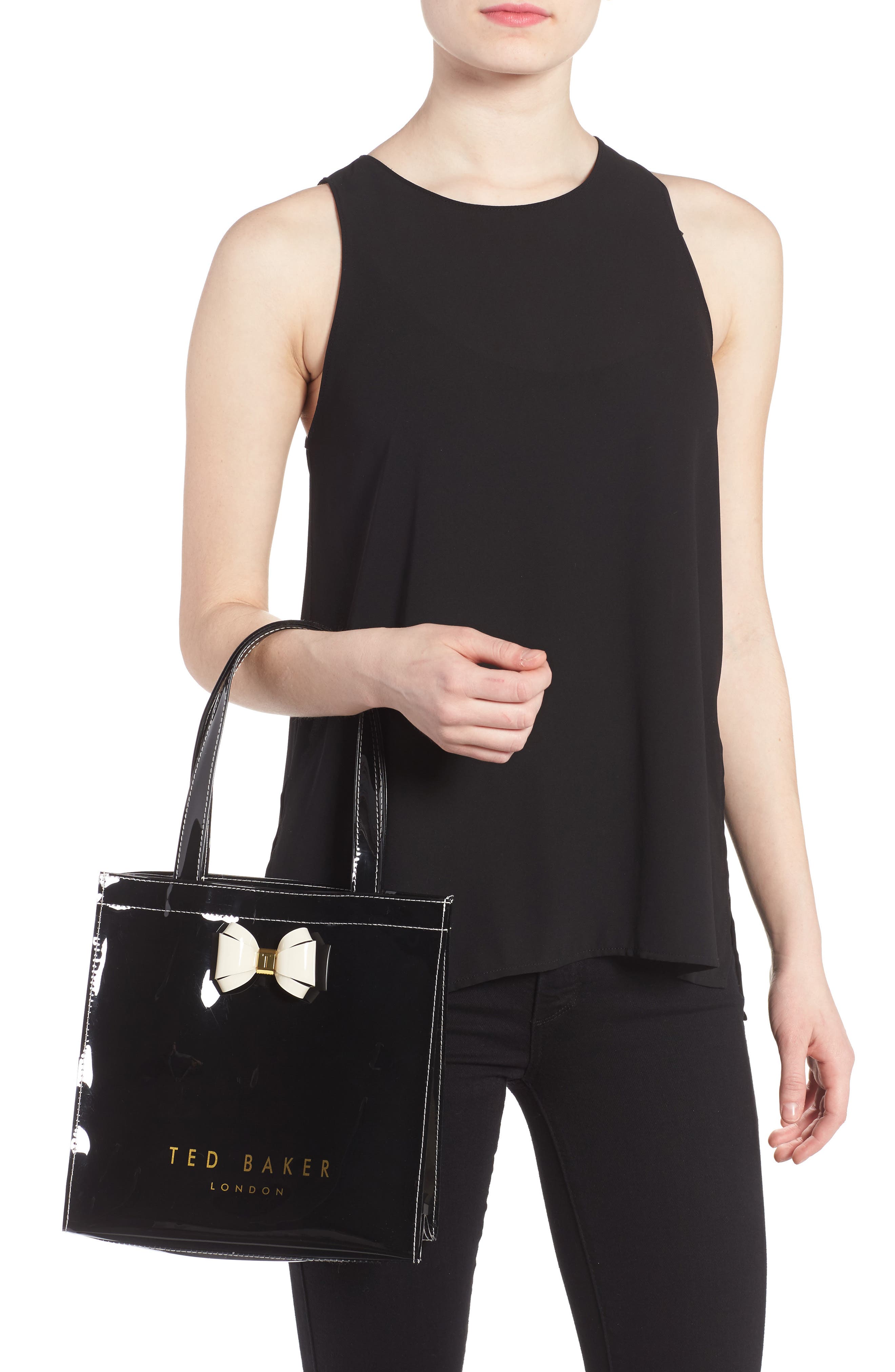 Ted Baker London Small Icon - Bow Tote, Alternate, color, 