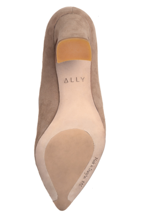 Ally Shoes Bold Block Heel Pump