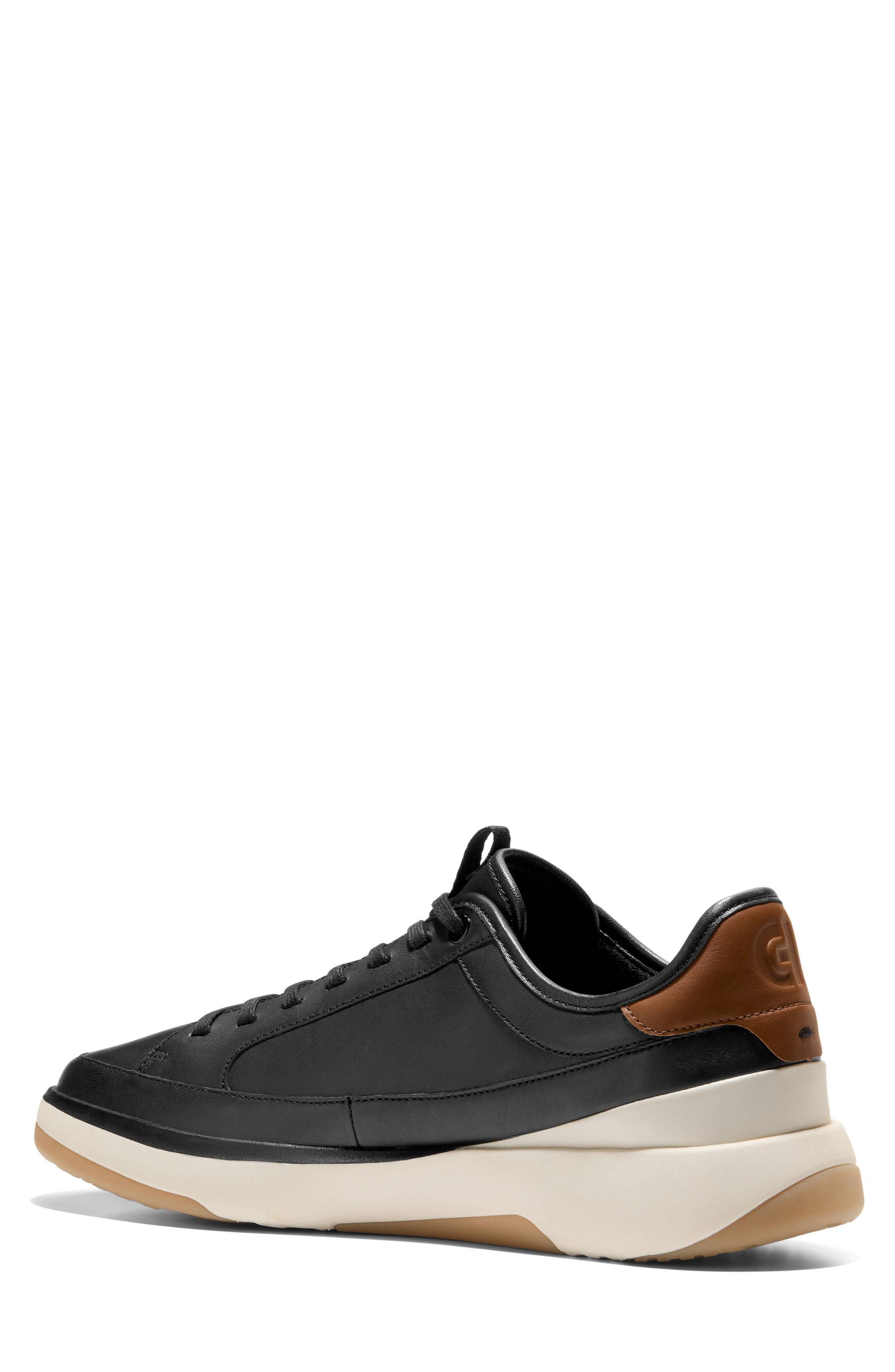 Cole Haan GrandPrø All Day Court Sneaker, Alternate, color, Blk Brit Tan Ivory