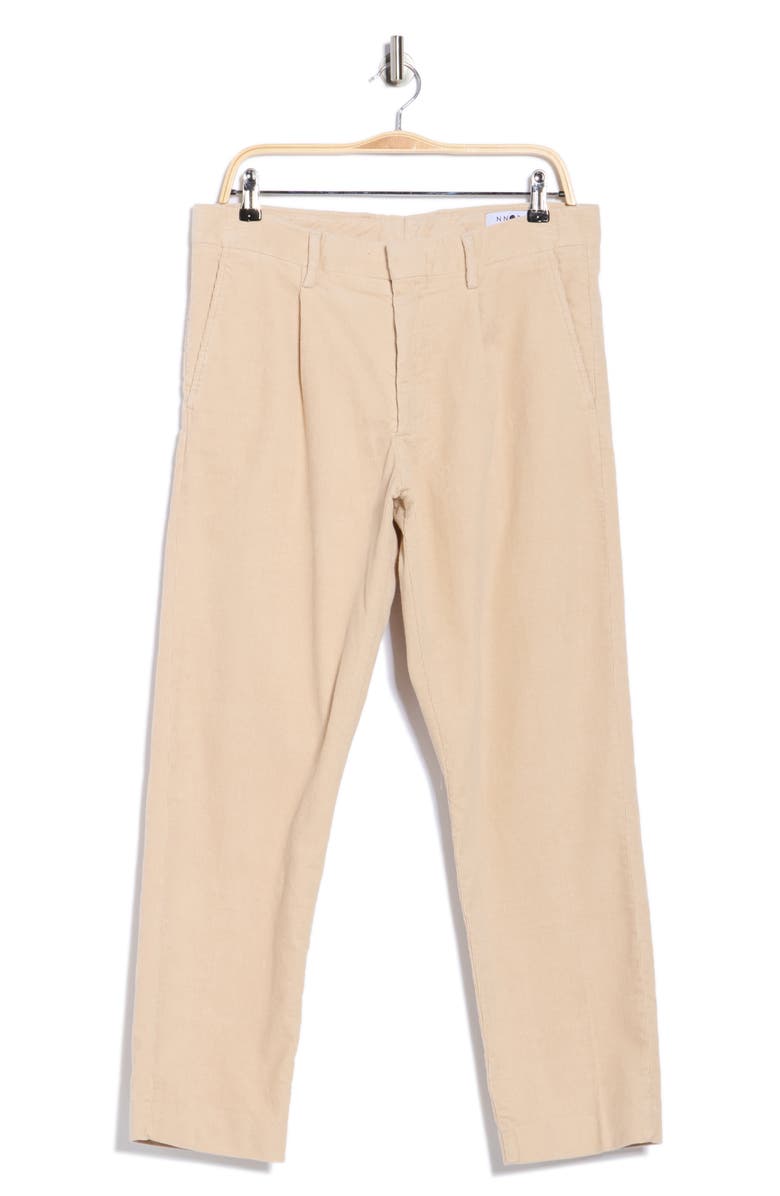 NN07 Bill 1726 Crop Corduroy Pants, Alternate, color, Ecru