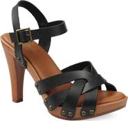 Candie's Gia Ankle Strap Platform Sandal