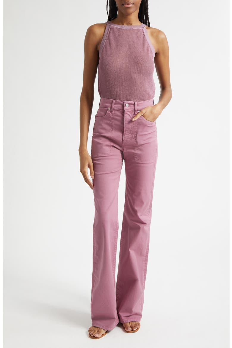 Solomon Knit Linen Blend Tank, Alternate, color, ORCHID HAZE