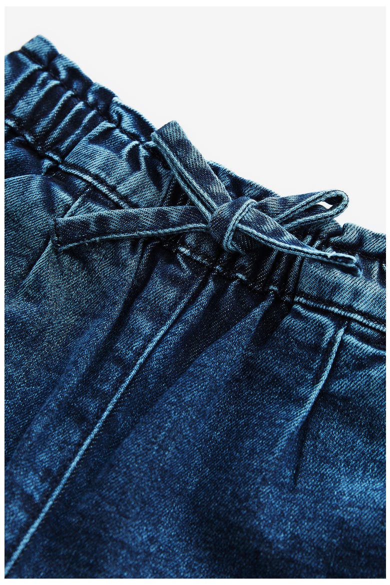 Kids' Drawstring Denim Pants, Alternate, color, BLUE
