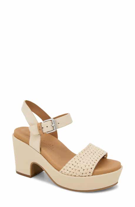 Delilah Ankle Strap Platform Sandal