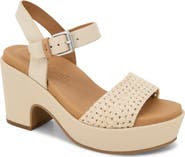 Gentle Souls Delilah Ankle Strap Platform Sandal