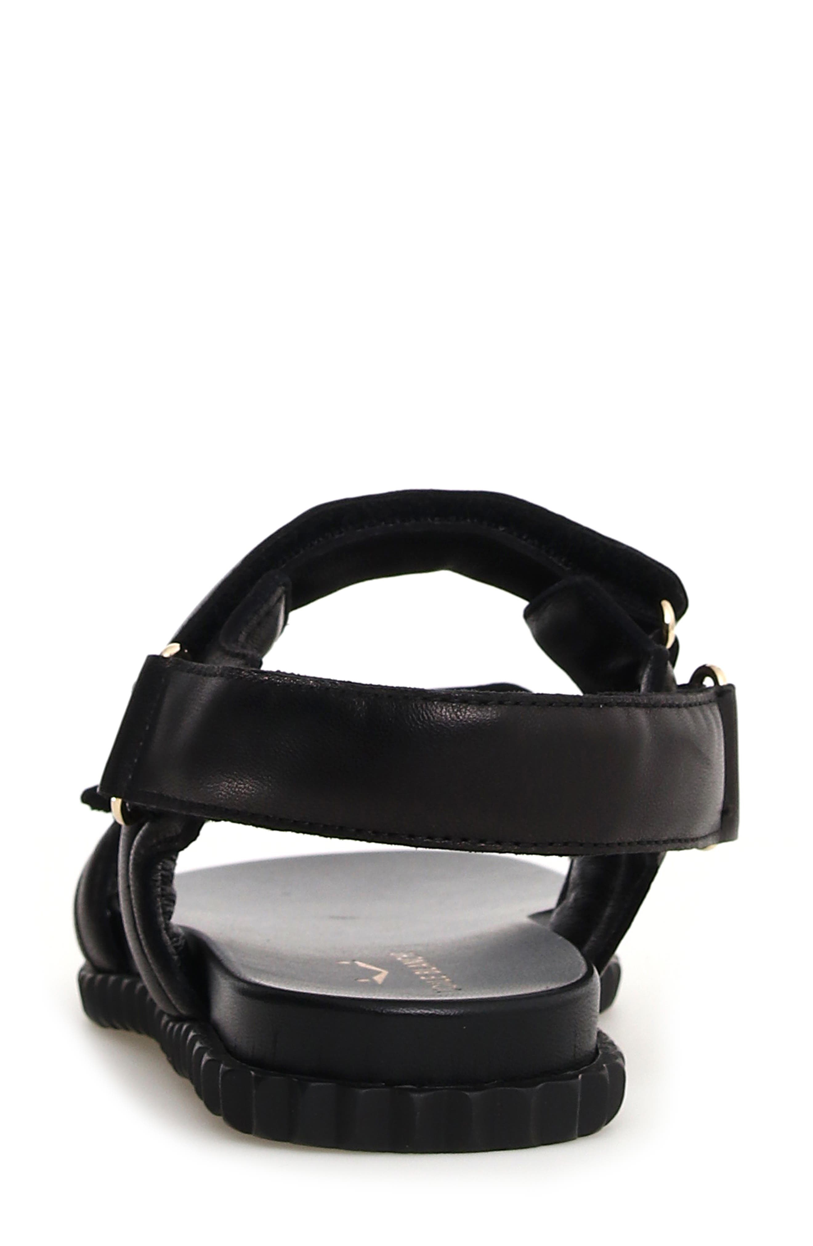 Voile Blanche Lily Sandal, Alternate, color, Black