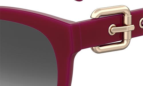 Moschino 54mm Gradient Cat Eye Sunglasses In Red