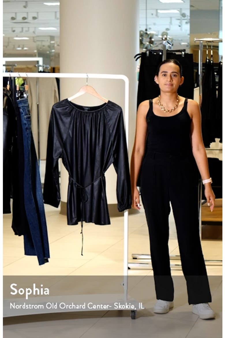 Faux Leather Tunic video