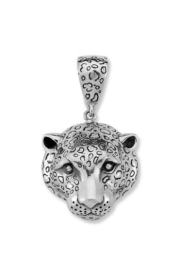 Samuel B. Leopard Pendant In Metallic