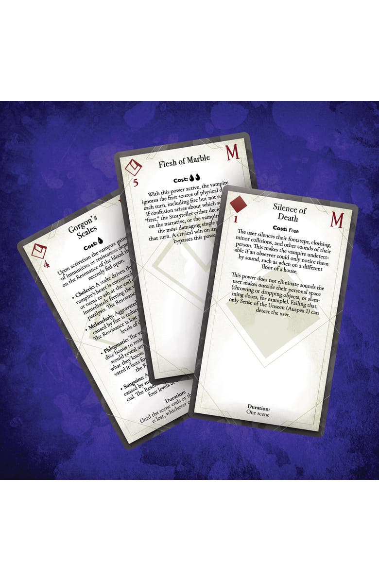 Renegade Game Studios The Masquerade Discipline Deck Accessory, Alternate, color, 