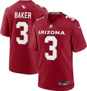 Nike Men's Nike Budda Baker Cardinal Arizona Cardinals Game Player Jersey