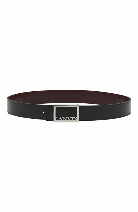 Signature Reversible Leather Belt