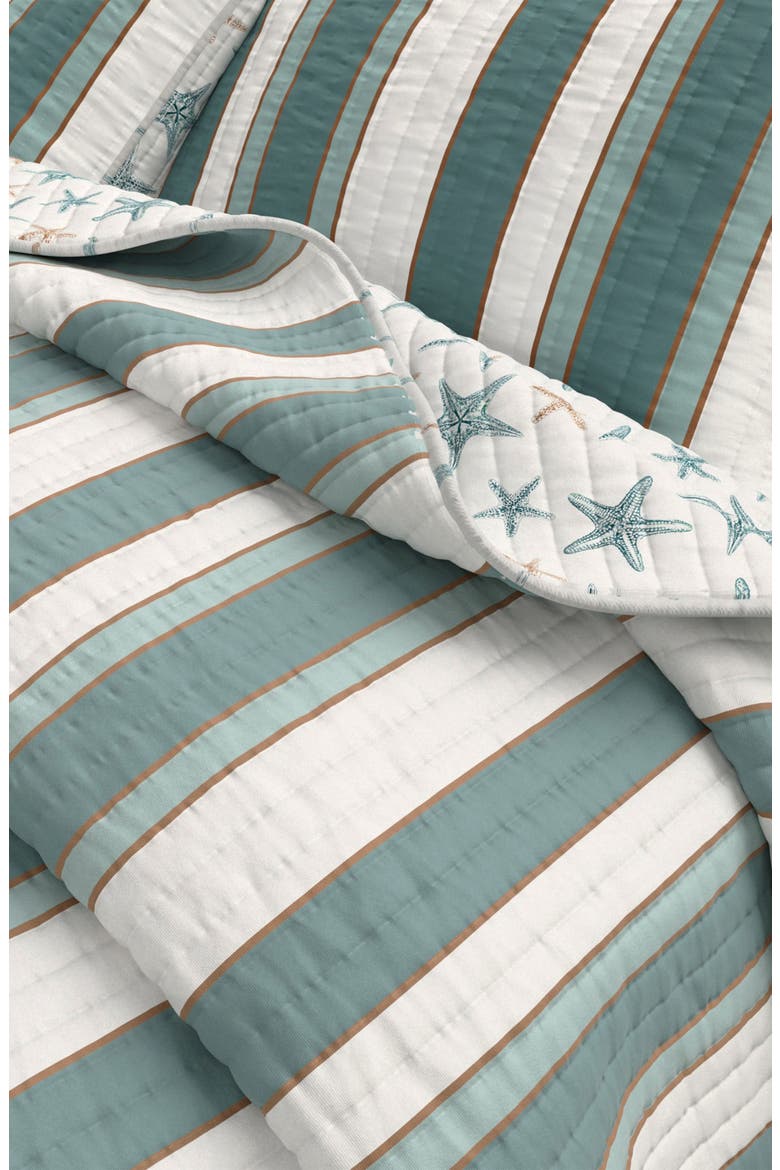 Coastal Stripe 3-Piece Quilt Set, Alternate, color, MONTAUK STRIPE