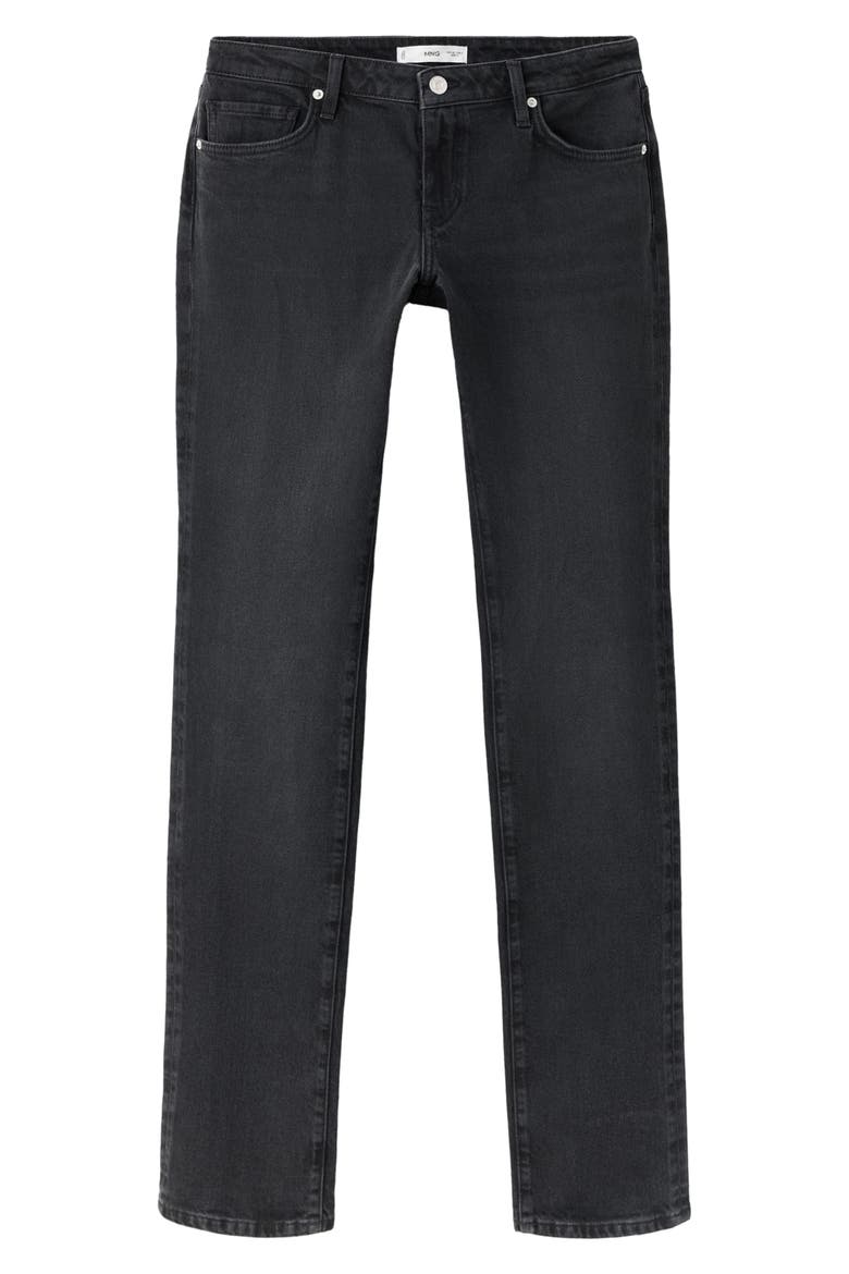 Slim Stretch Jeans, Alternate, color, BLACK DENIM