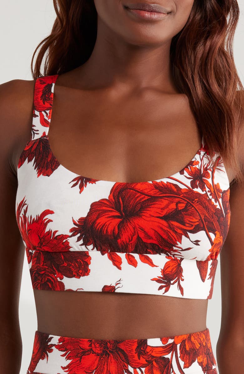 KILO BRAVA Lounge Bralette, Main, color, Chippendale Floral
