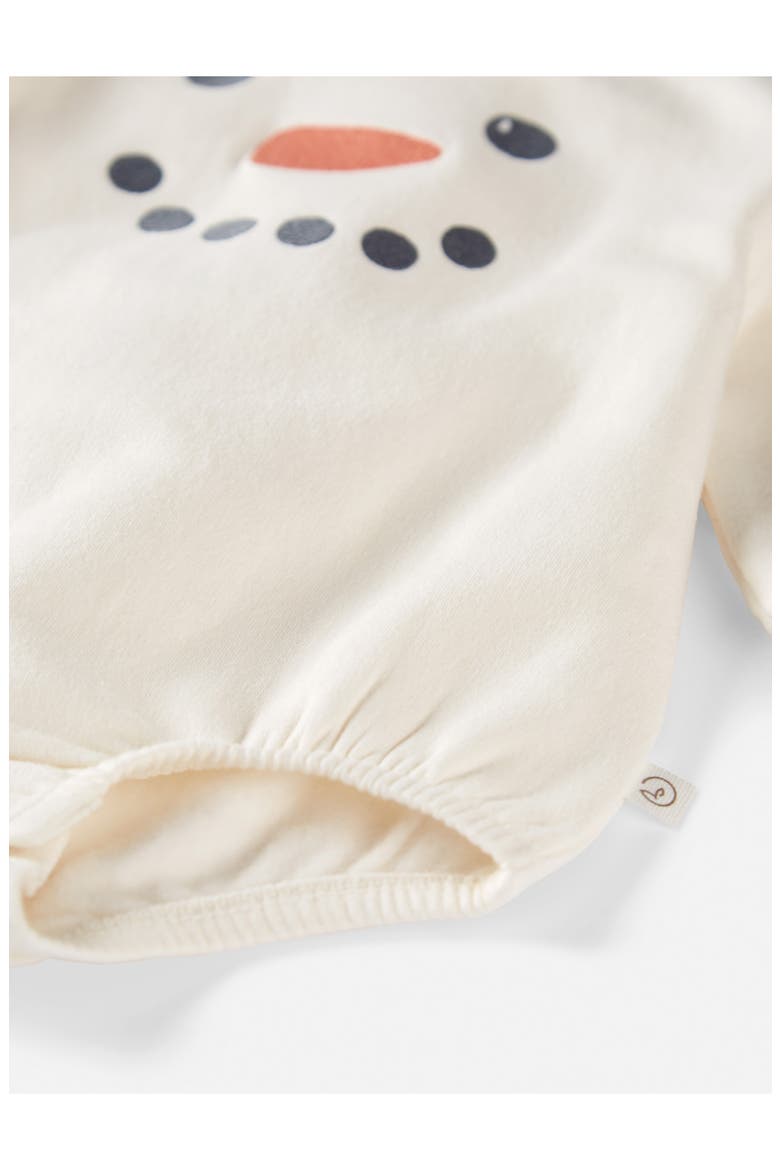 Kids' Snowman Bodysuit, Alternate, color, SNOWMAN