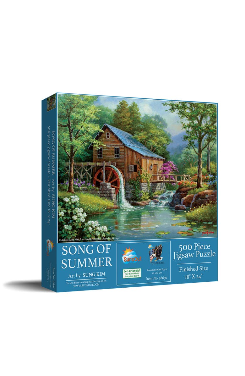 Sunsout Song of Summer 500 piece Jigsaw Puzzle for Adults, Main, color, 