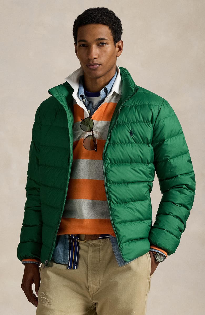 Polo Ralph Lauren Colden Packable 650 Fill Power Down Puffer Jacket, Alternate, color, New Forest