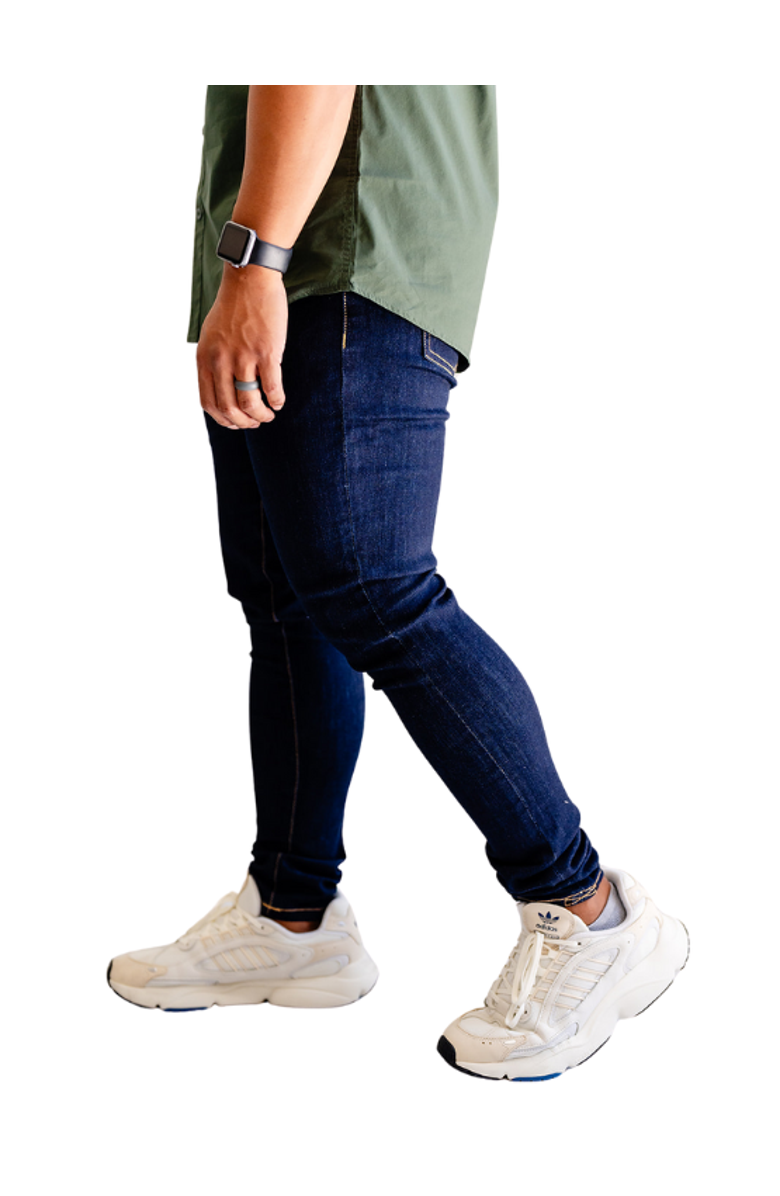 Dapper Boi Skinny Indigo Jeans, Alternate, color, Indigo