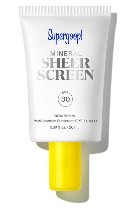 Supergoop! Mineral Sheerscreen SPF 30 Sunscreen Lotion