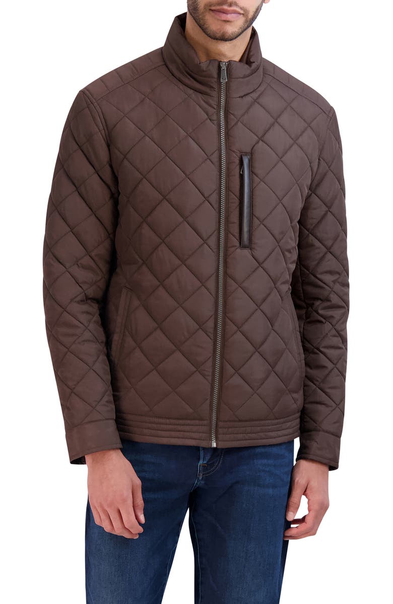 Cole Haan Signature Quilted Jacket, Main, color, Wren