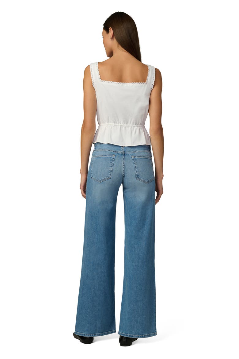 The Margot Sleeveless Peplum Top, Alternate, color, WHITE