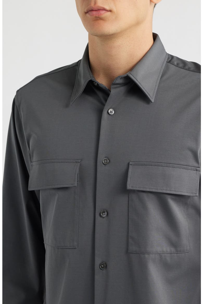 Noll Long Sleeve Button-Up Shirt, Alternate, color, PESTLE