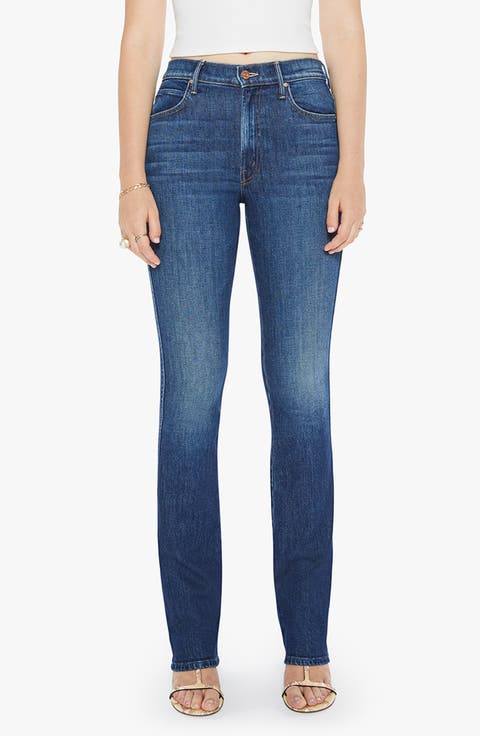 Smokin' Double Heel High Waist Bootcut Jeans (Clothing Optional)