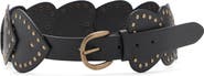 MANGO TEEN Studded Heart Belt