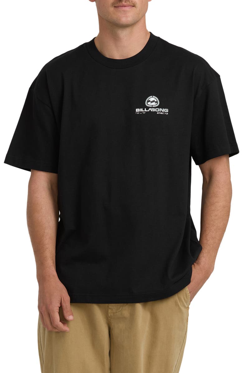 Billabong Bio Wave OG Graphic T-Shirt, Main, color, Black