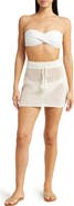 LSPACE Coast Is Clear Sheer Cover-Up Miniskirt
