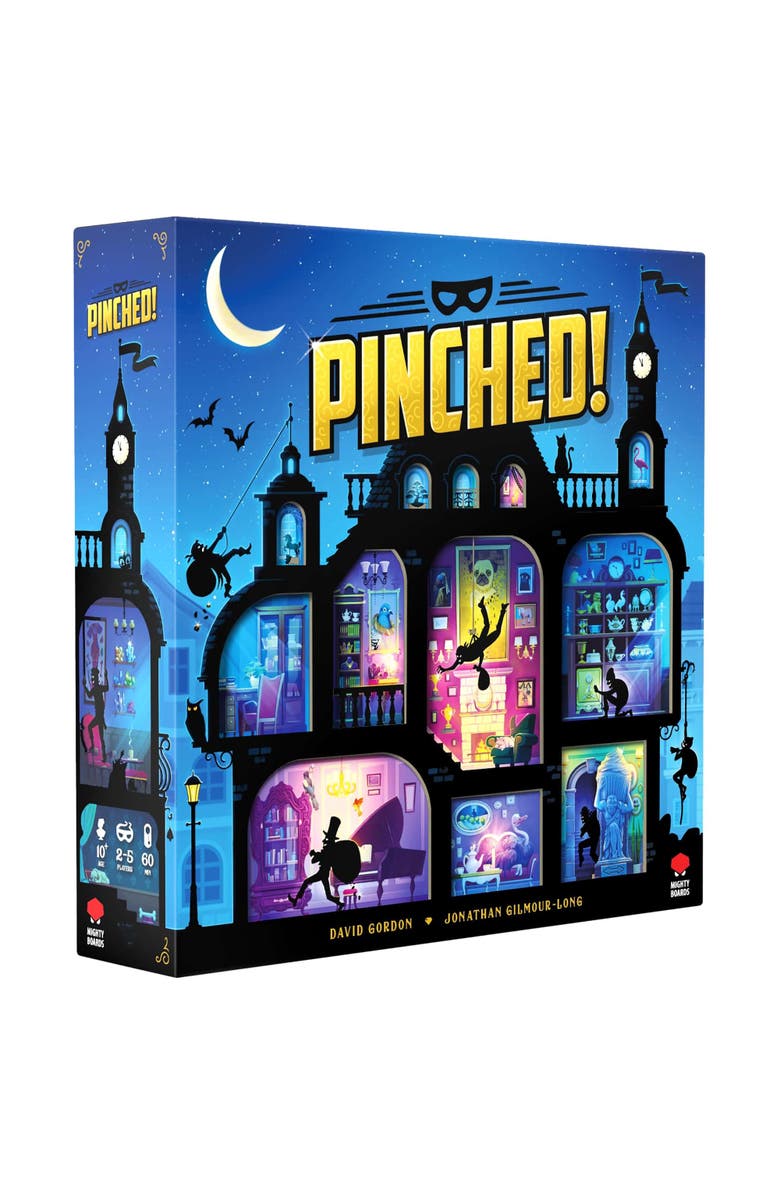 Mighty Boards Pinched! Heist Board Game, Mastermind A Manor Burglary, 14+, Main, color, Multicolored