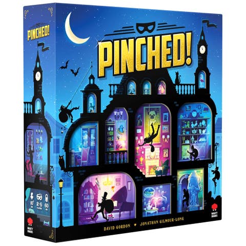 Pinched! Heist Board Game, Mastermind A Manor Burglary, 14+