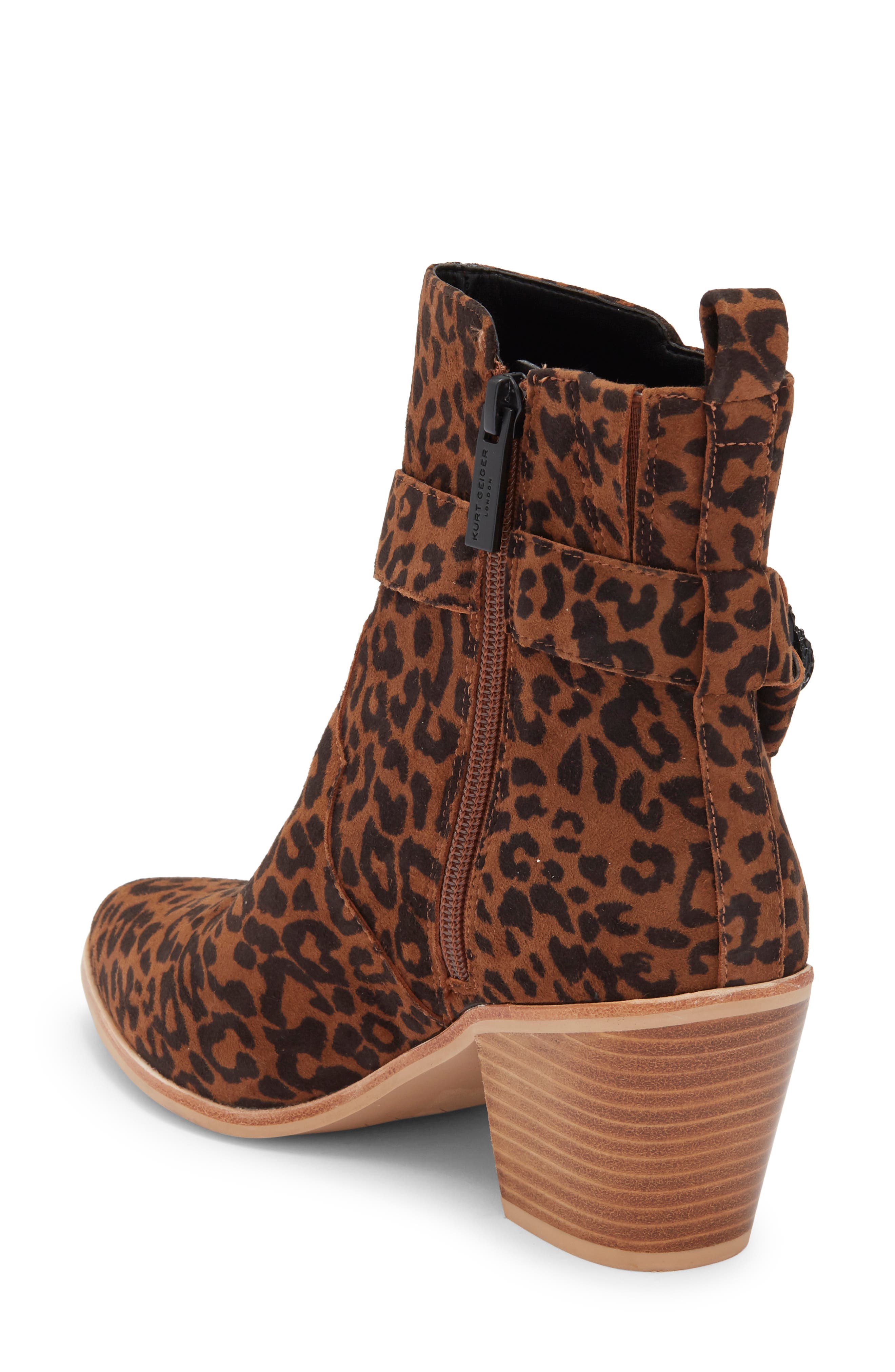 Kurt Geiger London Mayfair Belt Bootie, Alternate, color, Open Brown