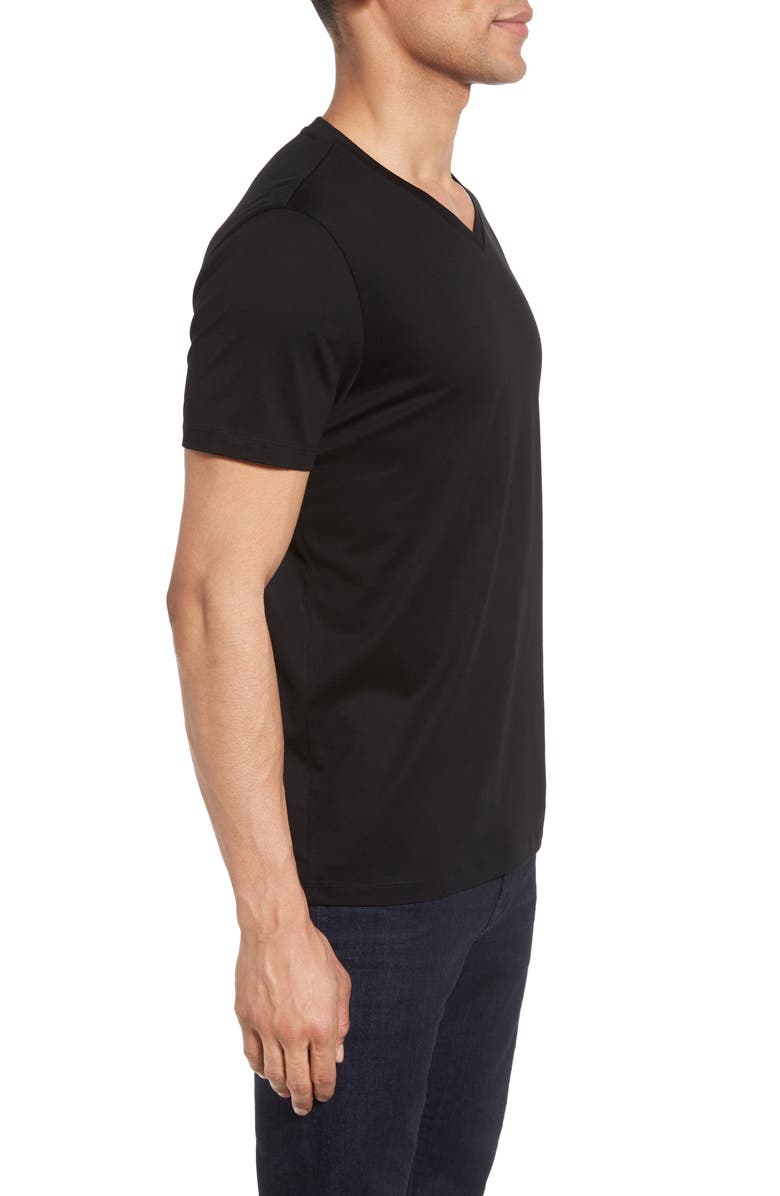 BOSS V-Neck T-Shirt, Alternate, color, 