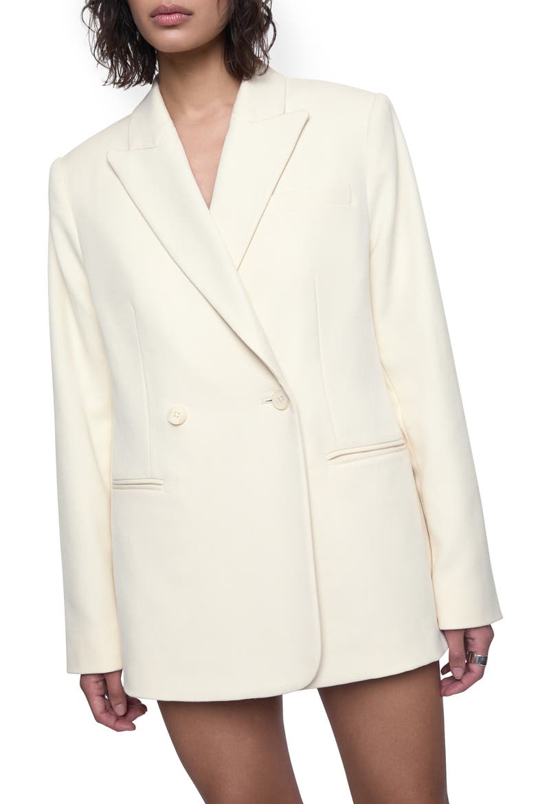 Nilli Oversize Blazer, Alternate, color, CHALK