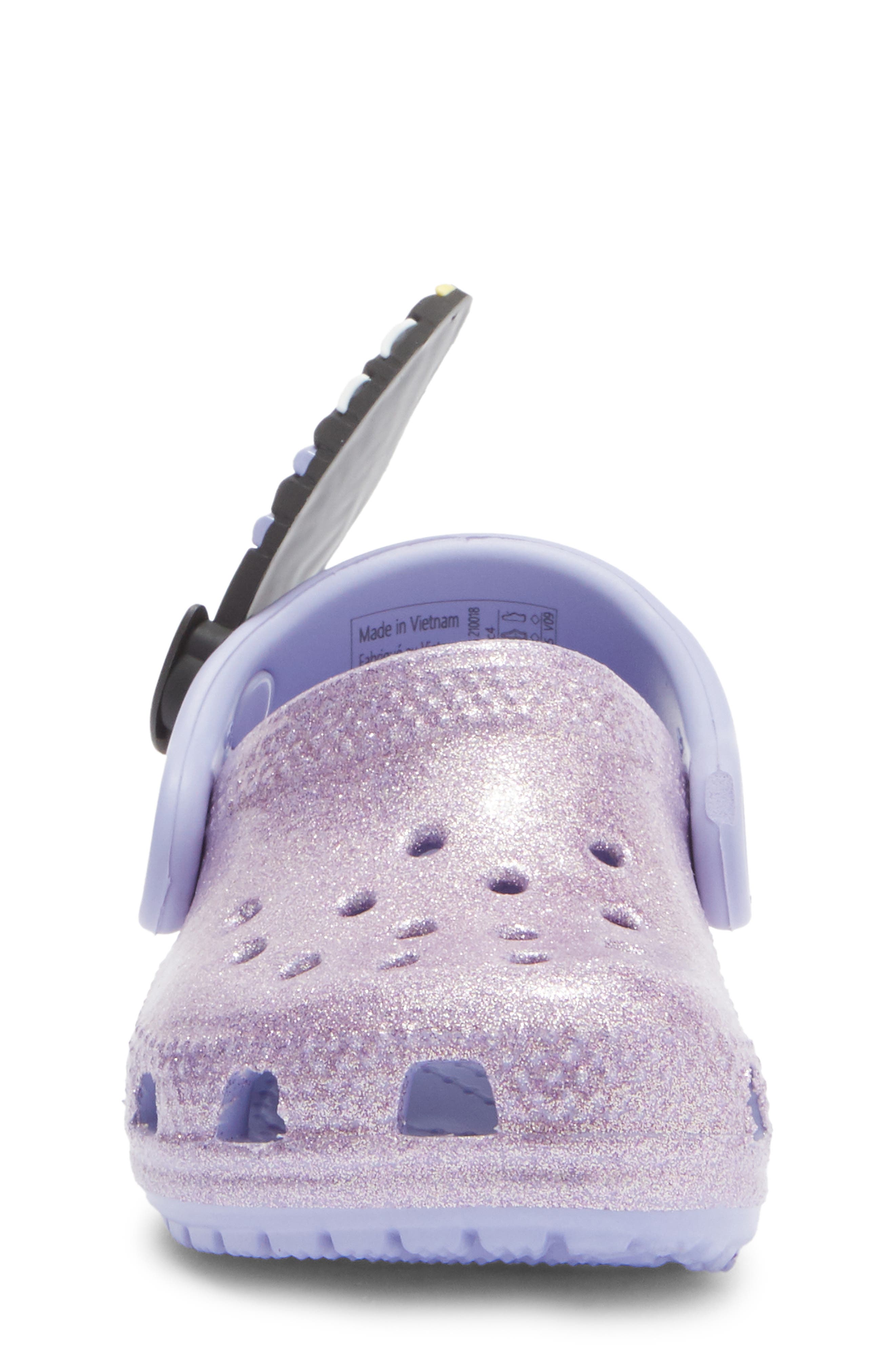 CROCS Kids' Classic Iam Butterfly Clog, Alternate, color, Mystic Purple