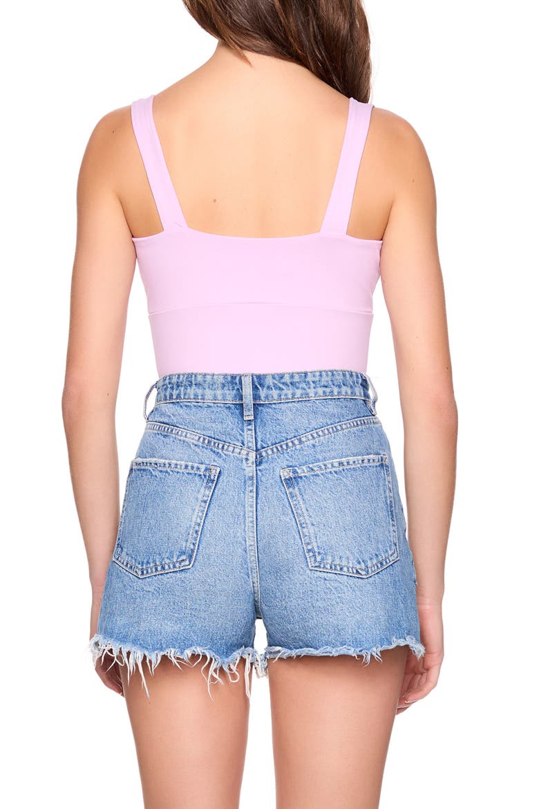 Deep V-Neck Tank, Alternate, color, PINK DIAMOND