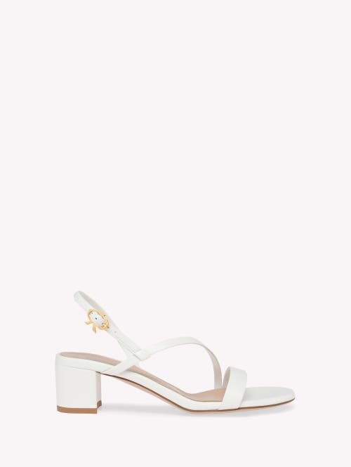 Gianvito Rossi Betsey Sandals In White