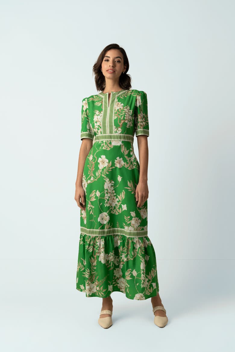 Darcie Green Dress, Main, color, Green